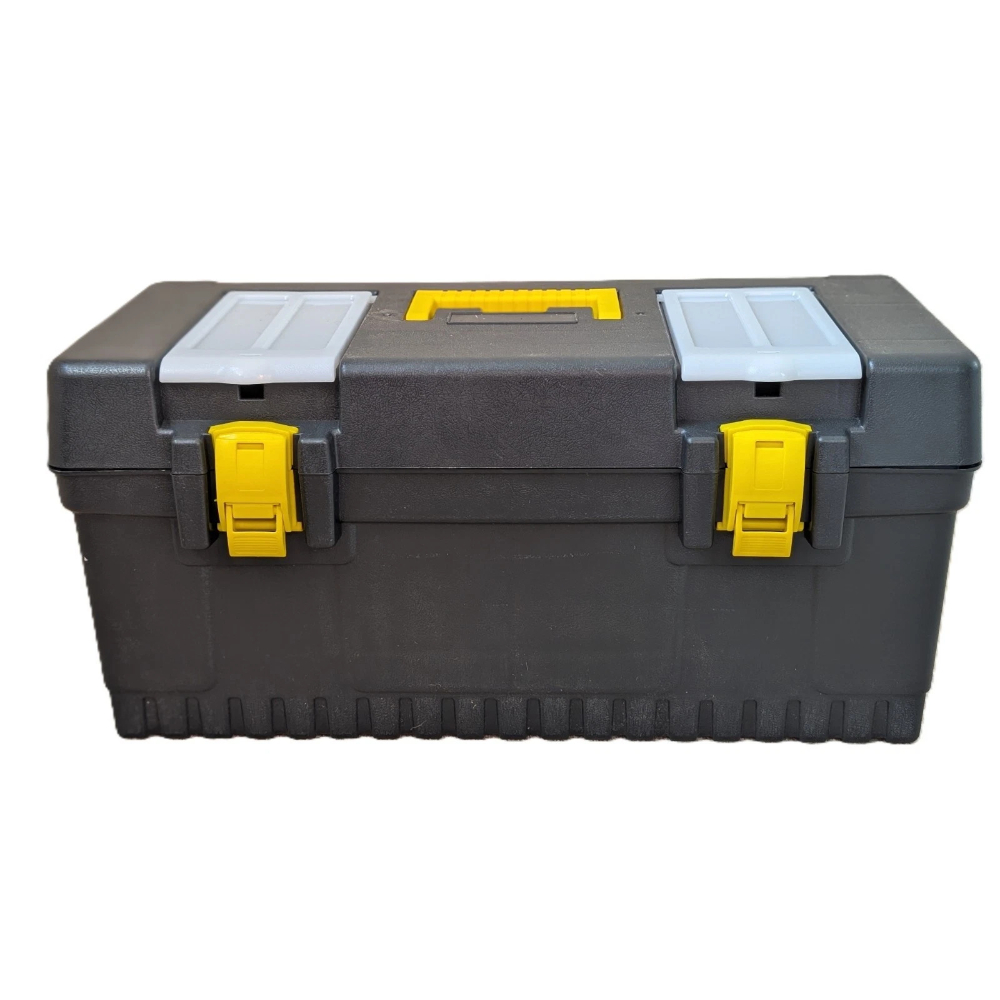Strong Plastic Toolbox Chest Storage Tool Organiser Tool Box Case with Handle - Image 4