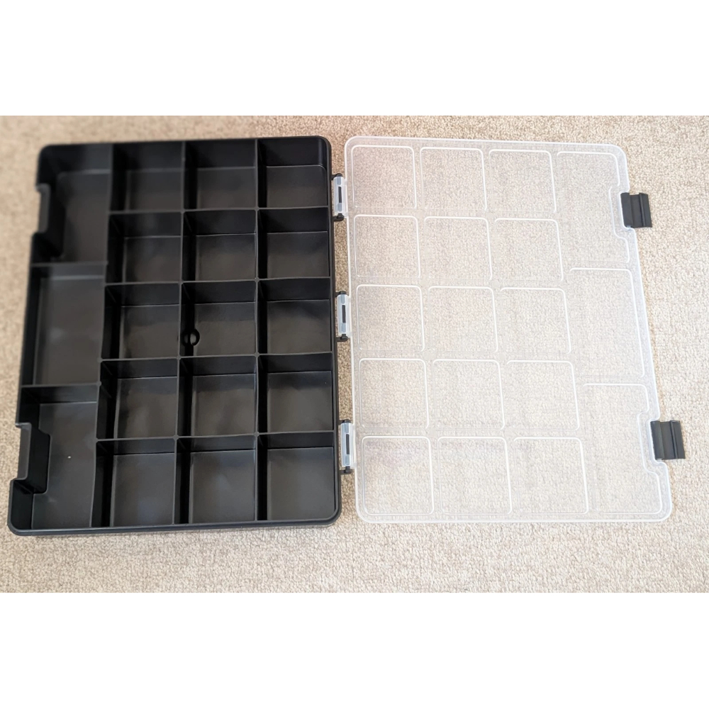 Plastic Storage Box Storage Screw Tool Organiser Carry Case Nails Nuts Bolts - Image 4