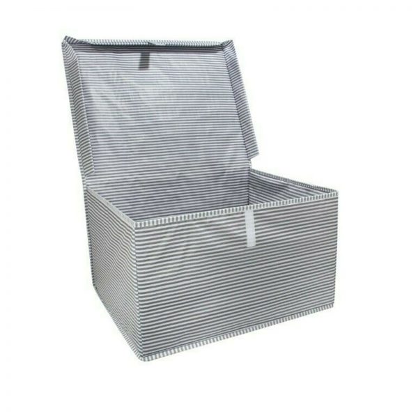 Variation of Collapsible Under Bed Clothes Storage Organiser Box Folding Storage Boxes Lidded