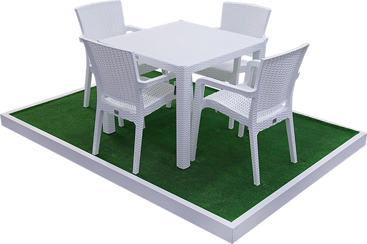 Garden Outdoor Patio Furniture Set  Chairs Table Coffee Bistro Set Rattan Style