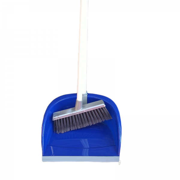 Variation of Long Handle Dustpan and Brush Set Floor Sweeping Brush Kitchen Bathroom Tidy Set  f