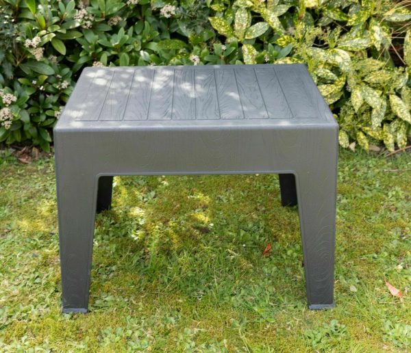 Garden Coffee Table Sun Lounger Deck Bistro Chair Outdoor Plastic Side Table