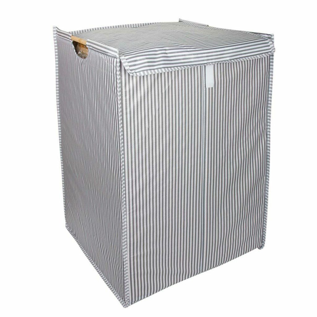 Large Folding Laundry Basket Bin Non Woven Fabric Washing Clothes Bin