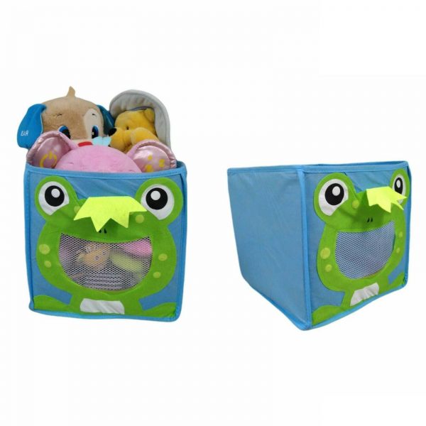 Kids Children Toys Storage Cube Organiser Folding Toddlers Chest Box Set of