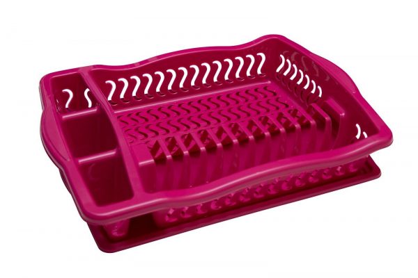 Variation of Plastic Dish Drainer Rack Tray Cutlery Plate Cup Holder Sink Washing Up Bowl  c