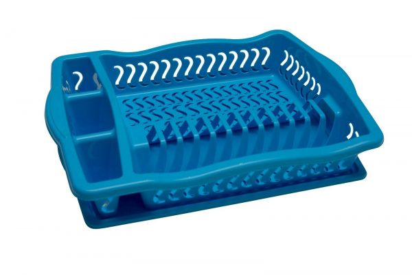Variation of Plastic Dish Drainer Rack Tray Cutlery Plate Cup Holder Sink Washing Up Bowl  bd