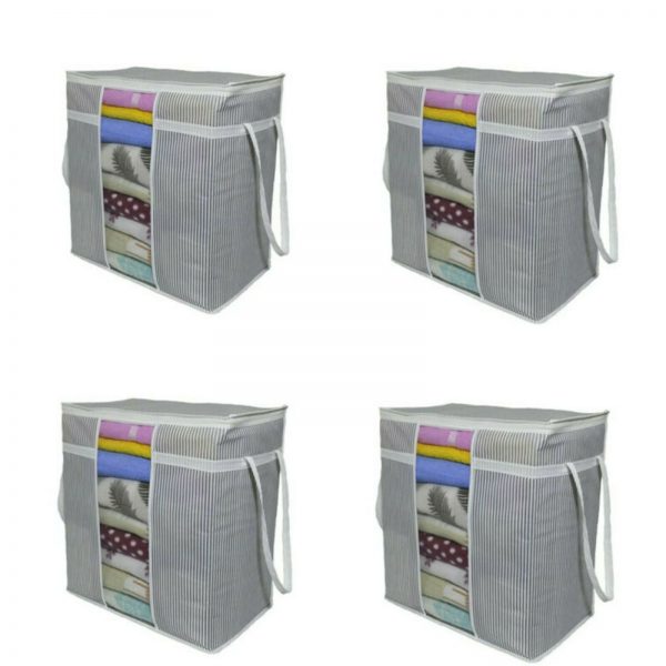 Variation of pcs Clothes Storage Ziped Bags Organizer Wardrobe Underbed Closet Storage Boxes  af
